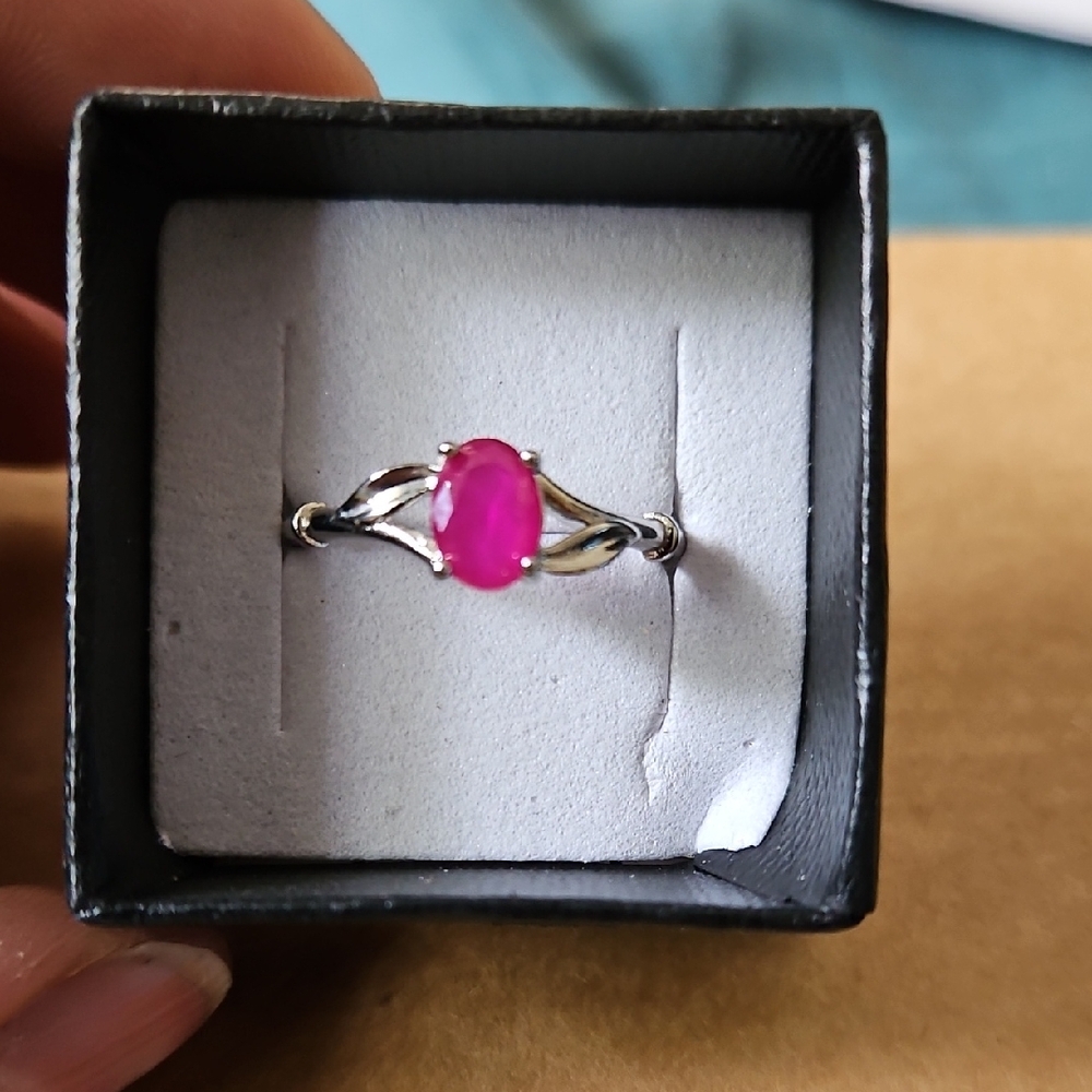 Ruby Gemstone Ring